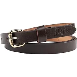 flyer Women's Leather belt for Women/Girls/Ladies (Formal/Casual) (Colour -Brown) (Size -28) Buckle Genuine Leather (BR1314)-picture-12