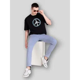 FLYIND VOGUE OUTFIT Men Printed Bio Finish Applique T-shirt-picture-10