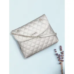 FLYING BERRY Silver-Toned Quilted Sling Bag-picture-32