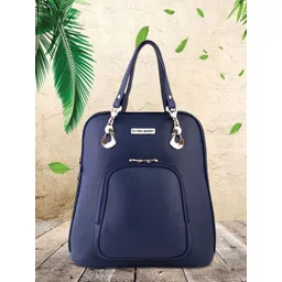FLYING BERRY Women Blue Solid Backpacks-picture-32