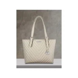 FLYING BERRY Women Pu Textured Grey Tote Bag-picture-20