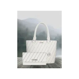 FLYING BERRY Womens White Hand Bag Combo (Pack of 2)-picture-26