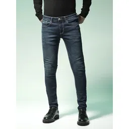 Flying Machine Men Blue Jackson Skinny Fit Low-Rise Clean Look Jeans-picture-16