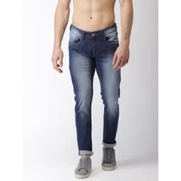 Flying Machine Men Blue Jackson Skinny Fit Low-Rise Clean Look Stretchable Jeans-picture-14