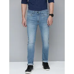 Flying Machine Men Blue Michael Slim Tapered Fit Mid-Rise Light Fade Stretchable Jeans-picture-24