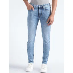 Flying Machine Men Clean Look Mid-Rise  Skinny Fit Heavy Fade Stretchable Jeans-picture-26