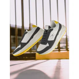 Flying Machine Men Colourblocked Lace-Up Sneakers-picture-42