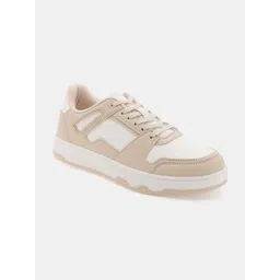 Flying Machine Men Colourblocked PU Round Toe Sneakers-picture-20