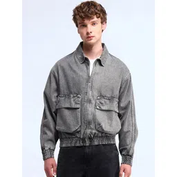Flying Machine Men Denim Jacket-picture-36
