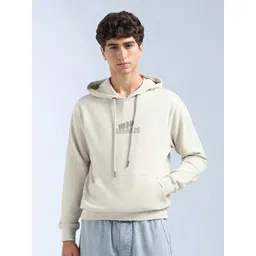 Flying Machine Men Emboridered Hooded Pullover Sweatshirt-picture-10