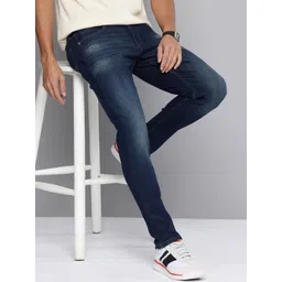 Flying Machine Men F19 Slash Slim Tapered Light Fade Stretchable Jeans-picture-16