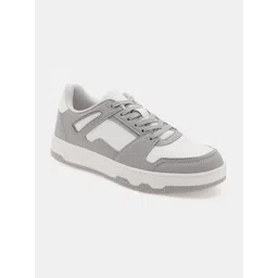 Flying Machine Men Lace-Ups Colourblocked PU Sneakers-picture-21