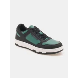 Flying Machine Men Lace-Ups Colourblocked PU Sneakers-picture-22