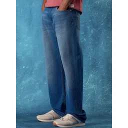 Flying Machine Men Light Fade Stretchable Jeans-picture-29