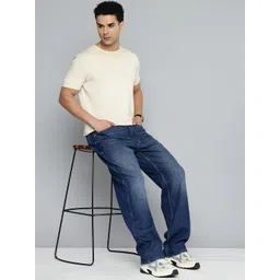 Flying Machine Men Loose Fit High-Rise Stretchable Jeans image 5