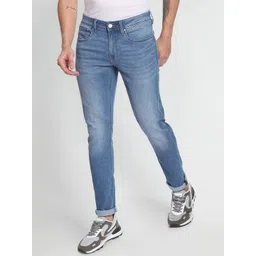 Flying Machine Men Low-Rise Super Skinny Fit Clean Look Heavy Fade Stretchable Jeans-picture-20