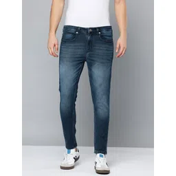 Flying Machine Men Mankle Relaxed Tapered Fit High-Rise Heavy Fade Stretchable Jeans-picture-17