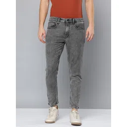 Flying Machine Men Mankle Relaxed Tapered Fit High-Rise Light Fade Stretchable Jeans-picture-15
