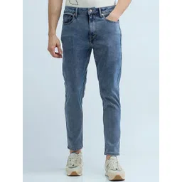 Flying Machine Men Mankle Tapered Fit Stretchable Jeans-picture-15