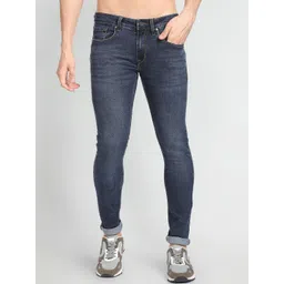 Flying Machine Men Mid-Rise Skinny Fit Light Fade Jeans-picture-32