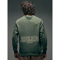 Flying Machine Men Pure Cotton Graphic Printed Long Sleeves Sweatshirt-picture-29