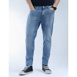 flying machine Men Relaxed Fit Mid Rise Blue Jeans-picture-25