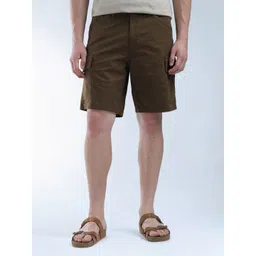 Flying Machine Men Relaxed Fit Mid-Rise Cargo Shorts-picture-19