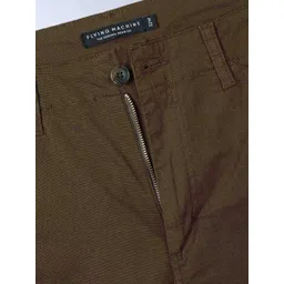 Flying Machine Men Relaxed Fit Mid-Rise Cargo Shorts image 5