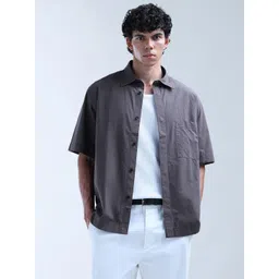 Flying Machine Men Relaxed Opaque Casual Shirt-picture-18