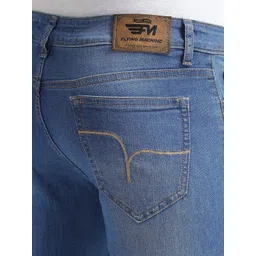 Flying Machine Men Skinny Fit Clean Look Heavy Fade Stretchable Jeans image 4