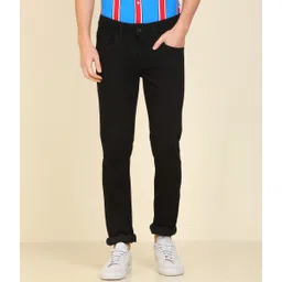 flying machine Men Skinny Low Rise Black Jeans-picture-16