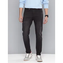 Flying Machine Men Slash Slim Tapered Fit Mid-Rise Light Fade Stretchable Jeans-picture-18