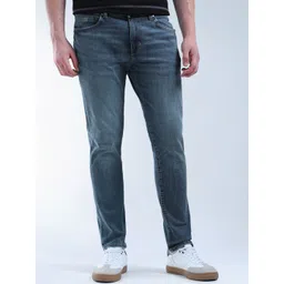 Flying Machine Men Slim Fit Light Fade Stretchable Jeans-picture-31