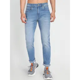 Flying Machine Men Slim Fit Light Fade Whiskers Jeans-picture-27