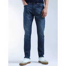 Flying Machine Men Slim Fit Mid Rise Light Fade Jeans-picture-41