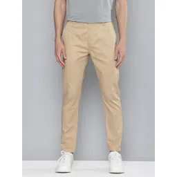 Flying Machine Men Solid Slash Fit Chinos Trousers-picture-19