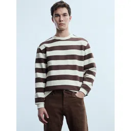 Flying Machine Men Striped Sweatshirt-picture-38