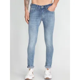 Flying Machine Men Super Skinny Fit Low-Rise Clean Look Heavy Fade Stretchable Jeans-picture-31