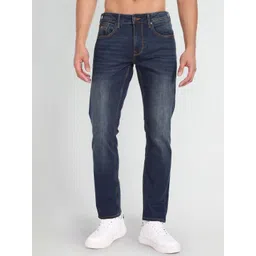 Flying Machine Men Tapered Fit Light Fade Stretchable Jeans-picture-19