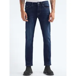 Flying Machine Men Tapered Fit Light Fade Stretchable Jeans-picture-43