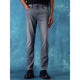 Flying Machine Men Tapered Fit Light Fade Stretchable Jeans-picture-36