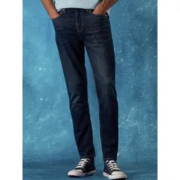 Flying Machine Men Tapered Fit Light Fade Stretchable Jeans-picture-40