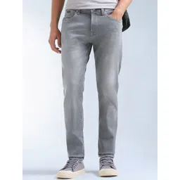 Flying Machine Men Tapered Fit Mid-Rise Light Fade Stretchable Jeans-picture-16