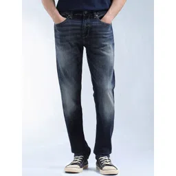 Flying Machine Men Tapered Fit Mid-Rise Light Fade Stretchable Jeans-picture-31