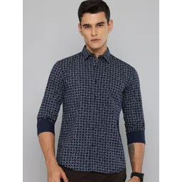 Flying Machine Pure Cotton Slim Fit Abstract Printed Casual Shirt-picture-29