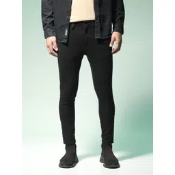 Flying Machine Skinny Fit Cotton Cropped Jeans-picture-29