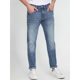 Flying Machine Slash Slim Tapered Fit Classic Vintage Jeans-picture-29