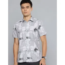 Flying Machine Slim Fit Abstract Printed Casual Shirt-picture-23