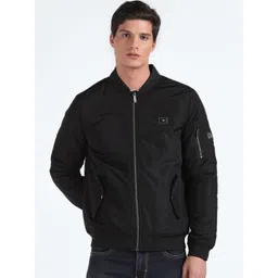 Flying Machine Stand Collar Bomber Jacket-picture-41