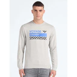 Flying Machine Typography Printed Pullover Sweatshirt-picture-17